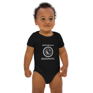 Body en coton bio bébé – Gémeaux