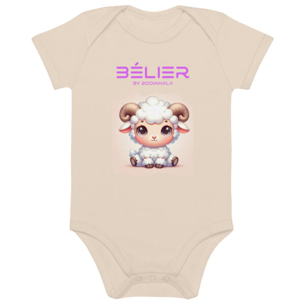 Body en coton bio bébé - Bélier