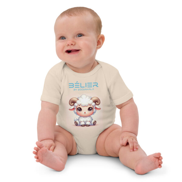 Body en coton bio bébé - Bélier