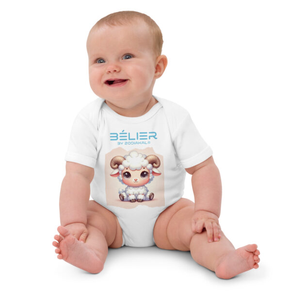 Body en coton bio bébé - Bélier