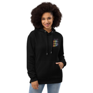 Sweat à capuche premium écologique brodé -  Bélier