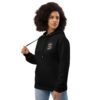 Sweat à capuche premium écologique brodé -  Bélier