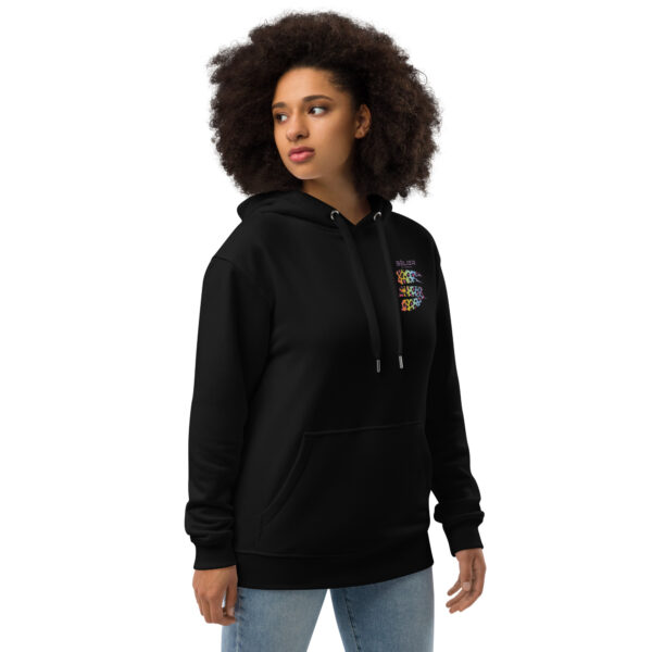 Sweat à capuche premium écologique brodé -  Bélier
