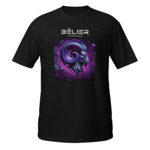T-shirt Unisexe à Manches Courtes - Bélier