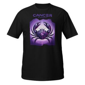 T-shirt Unisexe à Manches Courtes - CANCER
