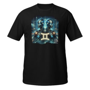 T-shirt Unisexe à Manches Courtes - GÉMEAUX
