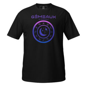 T-shirt Unisexe à Manches Courtes - GÉMEAUX