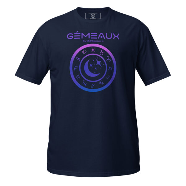 T-shirt Unisexe à Manches Courtes - GÉMEAUX