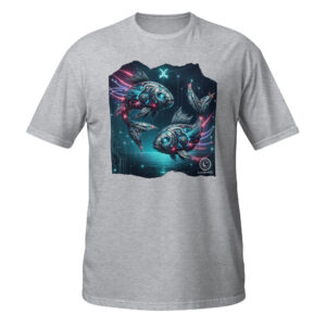 T-shirt Unisexe à Manches Courtes - POISSONS