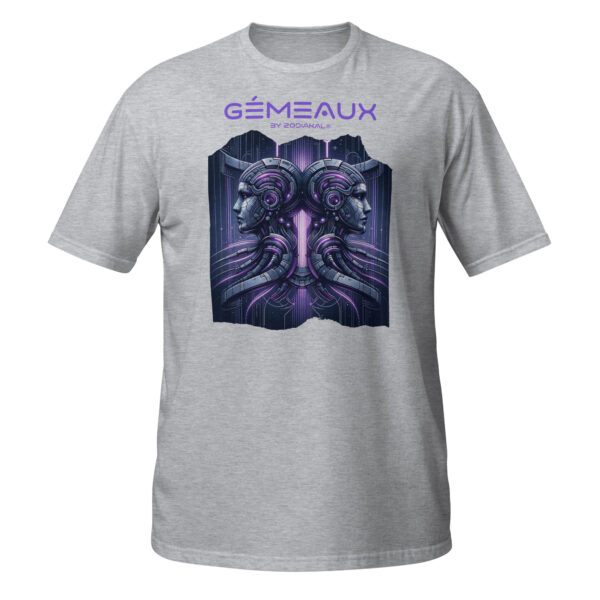 T-shirt Unisexe à Manches Courtes - GÉMEAUX