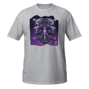 T-shirt Unisexe à Manches Courtes - GÉMEAUX