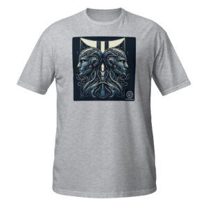 T-shirt Unisexe à Manches Courtes - GÉMEAUX