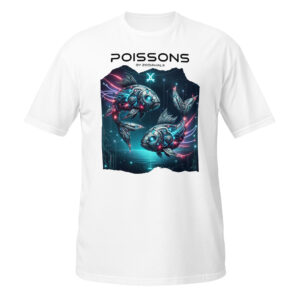 T-shirt Unisexe à Manches Courtes - POISSONS