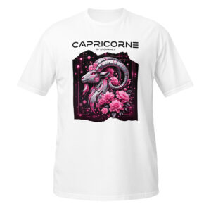 T-shirt Unisexe à Manches Courtes - CAPRICORNE