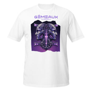 T-shirt Unisexe à Manches Courtes - GÉMEAUX