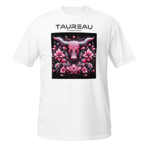 T-shirt Unisexe à Manches Courtes - TAUREAU