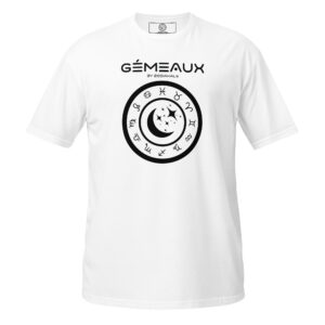 T-shirt Unisexe à Manches Courtes - Gémeaux