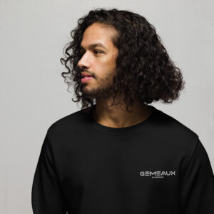 Sweat écologique Homme Brodé  - GÉMEAUX