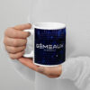 Mug Blanc Brillant - GÉMEAUX