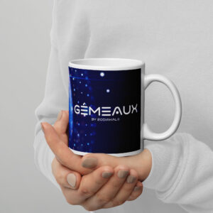 Mug Blanc Brillant - GÉMEAUX