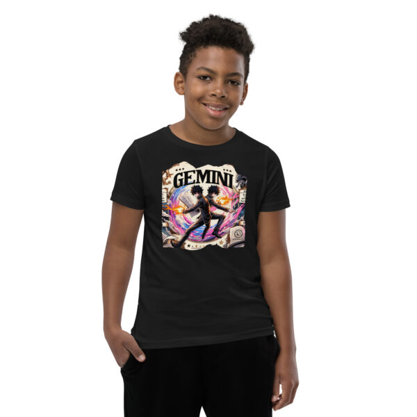 T-shirt à Manches Courtes pour Adolescent - GÉMEAUX