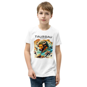 T-shirt à Manches Courtes pour Adolescent - Taureau