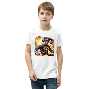 T-shirt à Manches Courtes pour Adolescent - BÉLIER