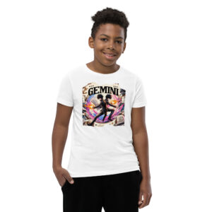 T-shirt à Manches Courtes pour Adolescent - GÉMEAUX
