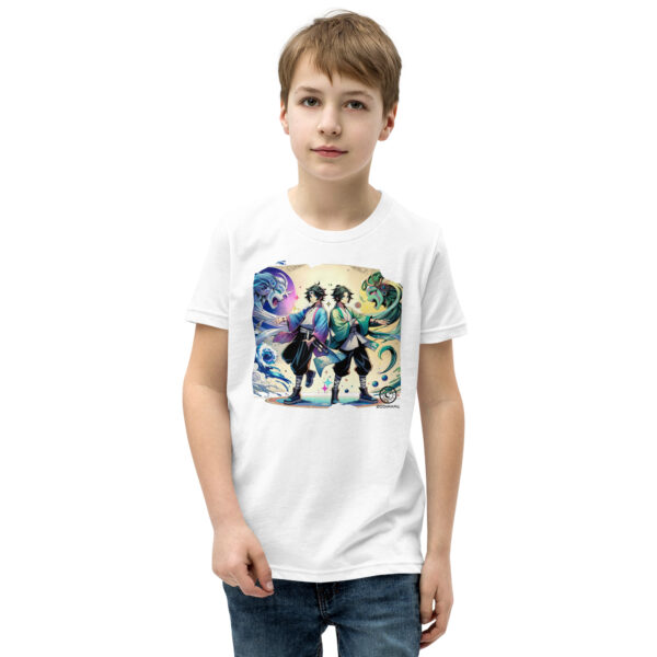 T-shirt à Manches Courtes pour Adolescent - GÉMEAUX