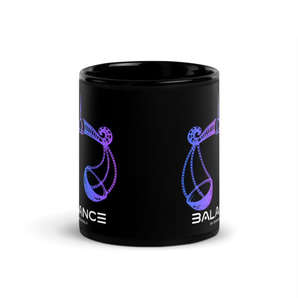 Mug brillant noir - Balance