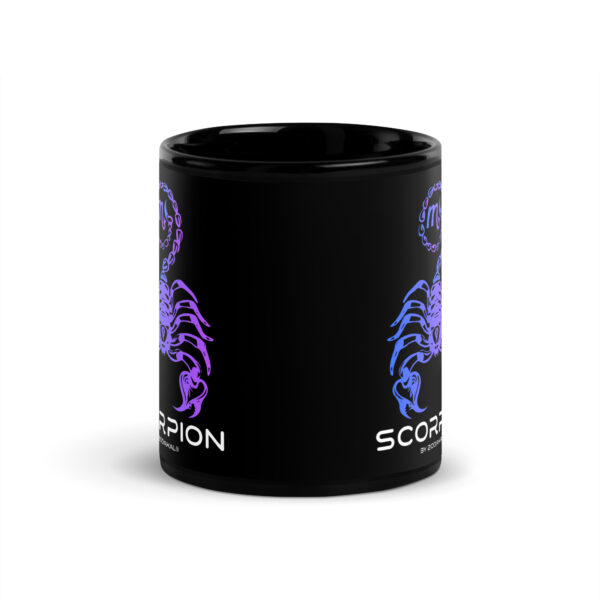 Mug brillant noir - Scorpion