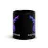 Mug brillant noir - Capricorne