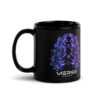Mug brillant noir - Vierge