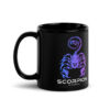 Mug brillant noir - Scorpion