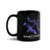 Mug brillant noir - Sagittaire