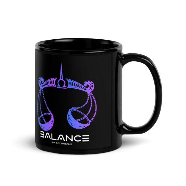 Mug brillant noir - Balance