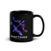 Mug brillant noir - Sagittaire