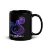 Mug brillant noir - Verseau