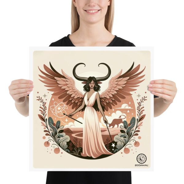 Affiche personnalisée - Taureau