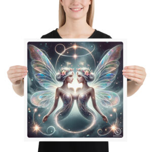 Affiche personnalisée - Gémeaux