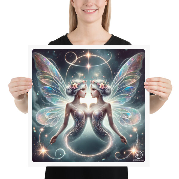 Affiche personnalisée - Gémeaux