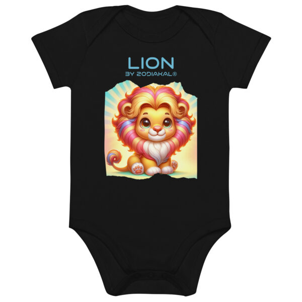 Body en coton bio bébé - Lion