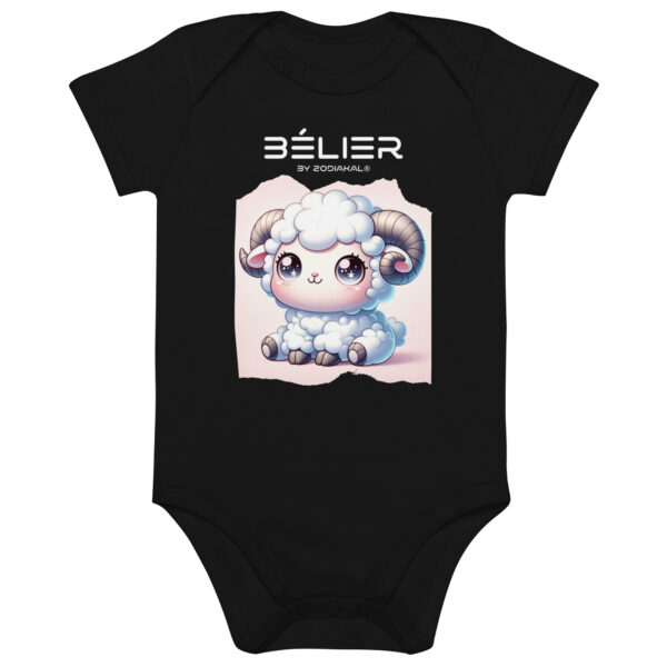 Body en coton bio bébé - Bélier
