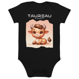Body en coton bio bébé - Taureau