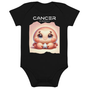 Body en coton bio bébé - Cancer