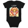 Body en coton bio bébé - Lion