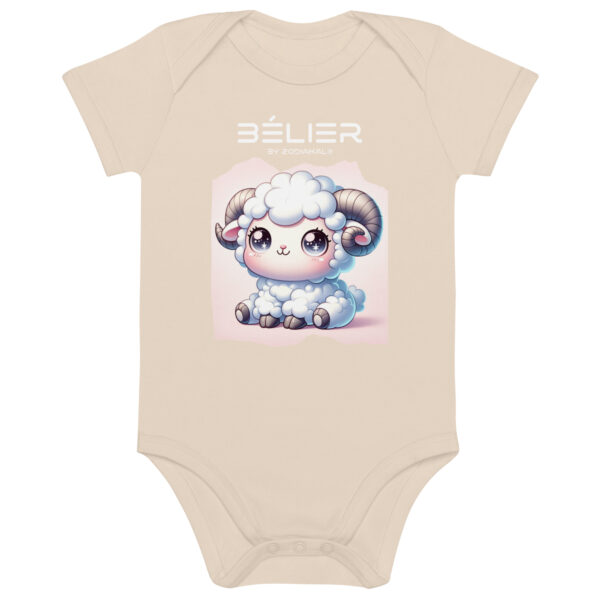 Body en coton bio bébé - Bélier