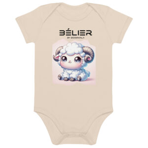 Body en coton bio bébé - Bélier