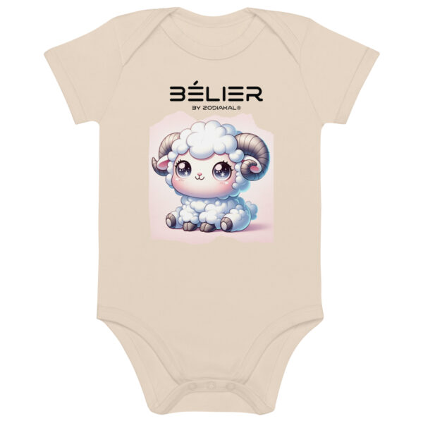 Body en coton bio bébé - Bélier