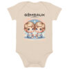 Body en coton bio bébé - Gémeaux